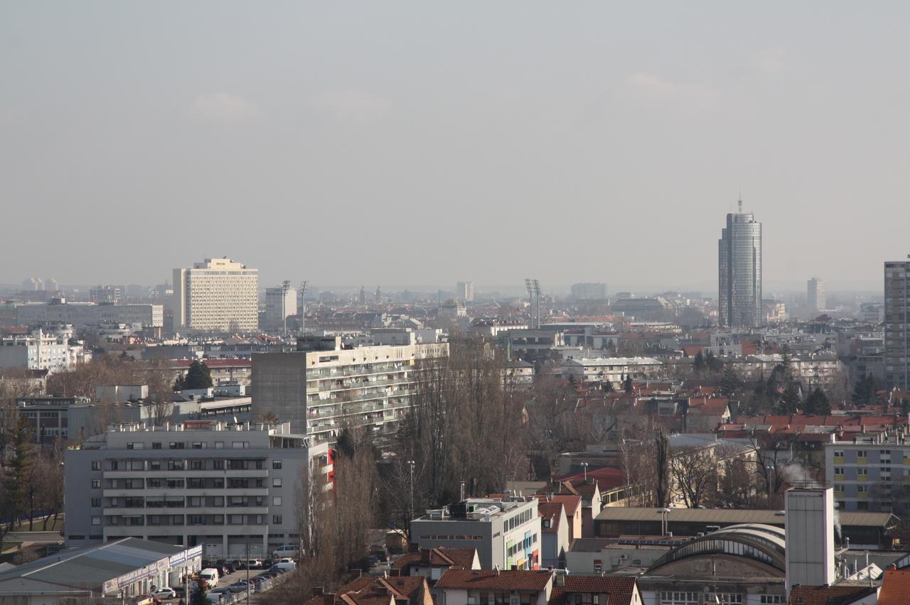 Panorama Studio Apartman Zágráb Kültér fotó